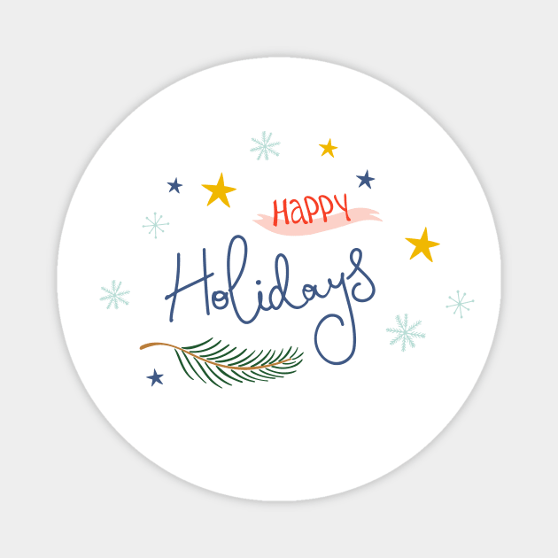 Happy holidays Magnet by DanielK